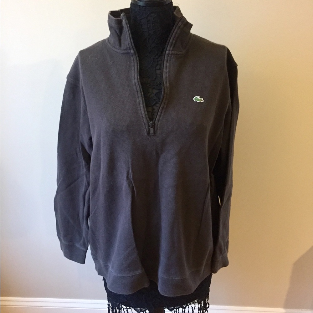 Lacoste 3/4 Zip Pullover